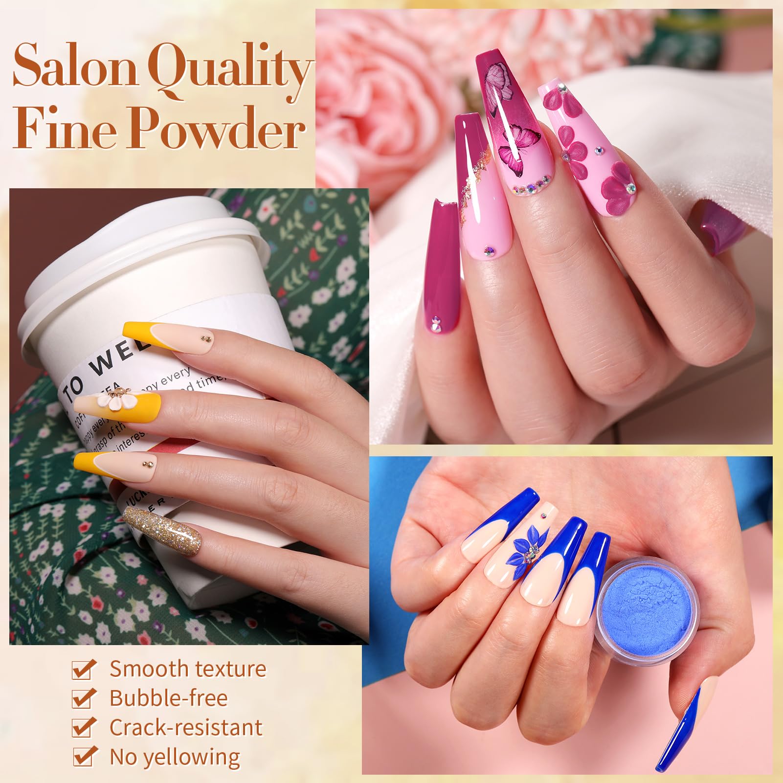 Born Pretty vibrant colors with glossy finish for eye-catching nails