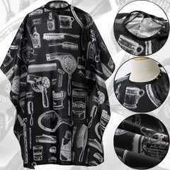 Borogo adjustable snap-closure cape demonstrates secure fit for various neck sizes.