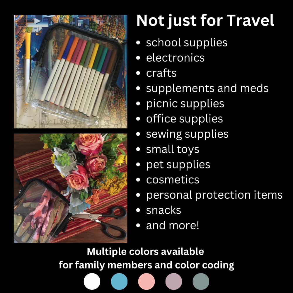 BORSALI travel kit in purse on-the-go demonstrates portable organization for daily essentials.
