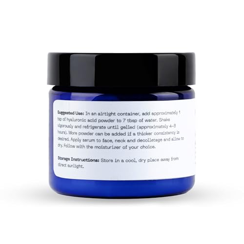 Bos Essentials Hyaluronic Acid Powder close-up highlights silky texture