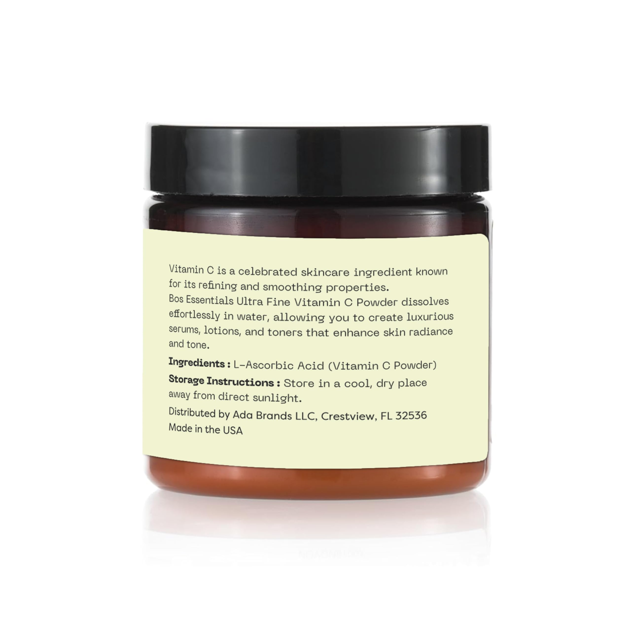 Bos Essentials setting up vitamin C toner in a routine.