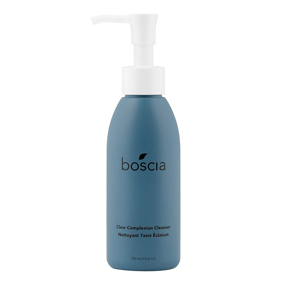 Boscia Clear Complexion Cleanser bottle with refreshing gel promotes clearer pores.