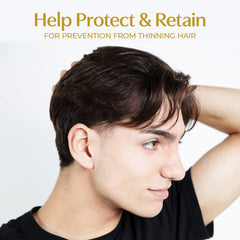 BosDefense Volumizing Conditioner bottle adds body and shine without heaviness.