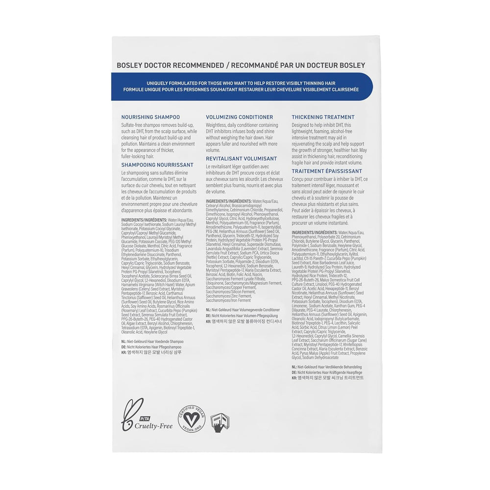 BosleyMD BosRevive Pumpkin Seed Extract graphic highlights natural DHT-blockers.