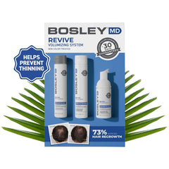 BosleyMD BosRevive Volumizing Conditioner bottle adds body and shine.