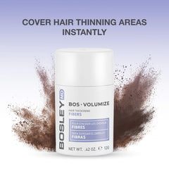 BosleyMD fibers visual density effect instantly thicker look on thinning areas