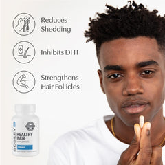 BosleyMD Men’s bottle back shows Lifextend complex and key nutrients.