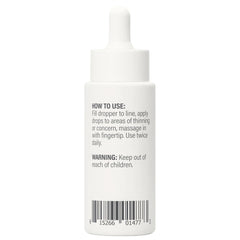BosleyMD Revive+ hair growth visual suggests fuller strands for women.