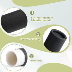 BOSMIOW refillable containers open design for DIY balms and samples