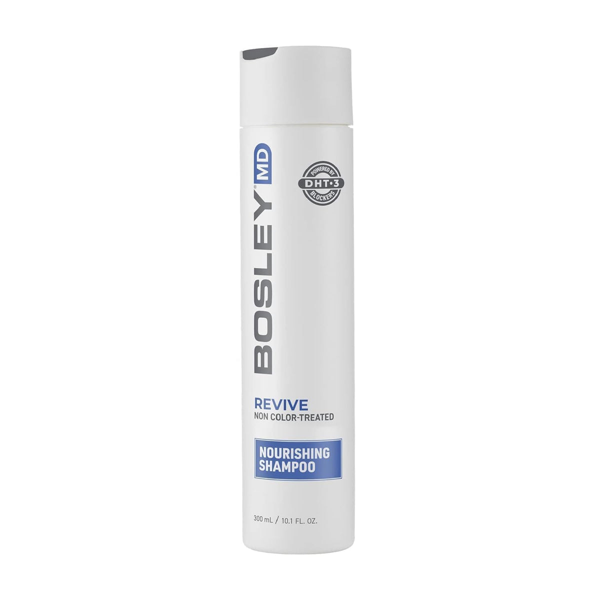 BosRevive bottle front view highlights sulfate-free cleansing for thinning hair