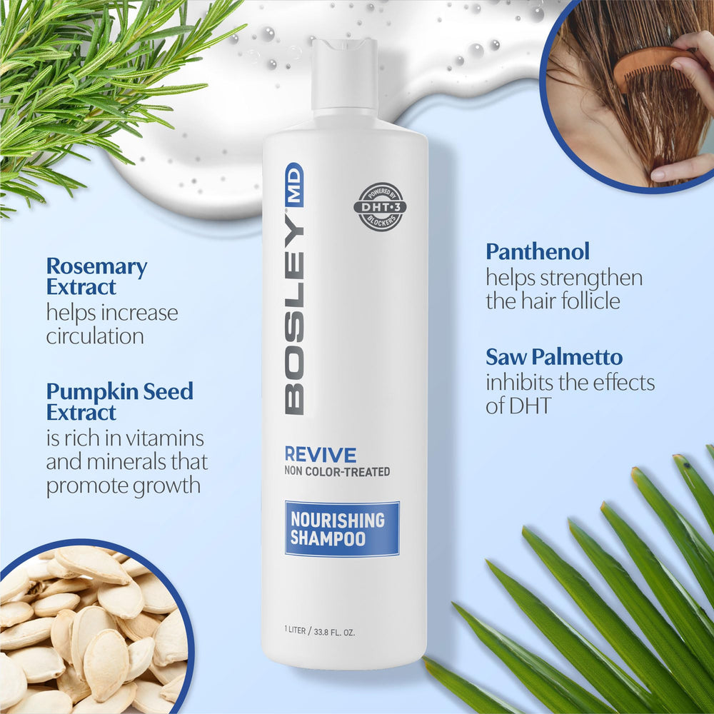 BosRevive clean scalp depiction suggests toxin-free cleansing and buildup removal.