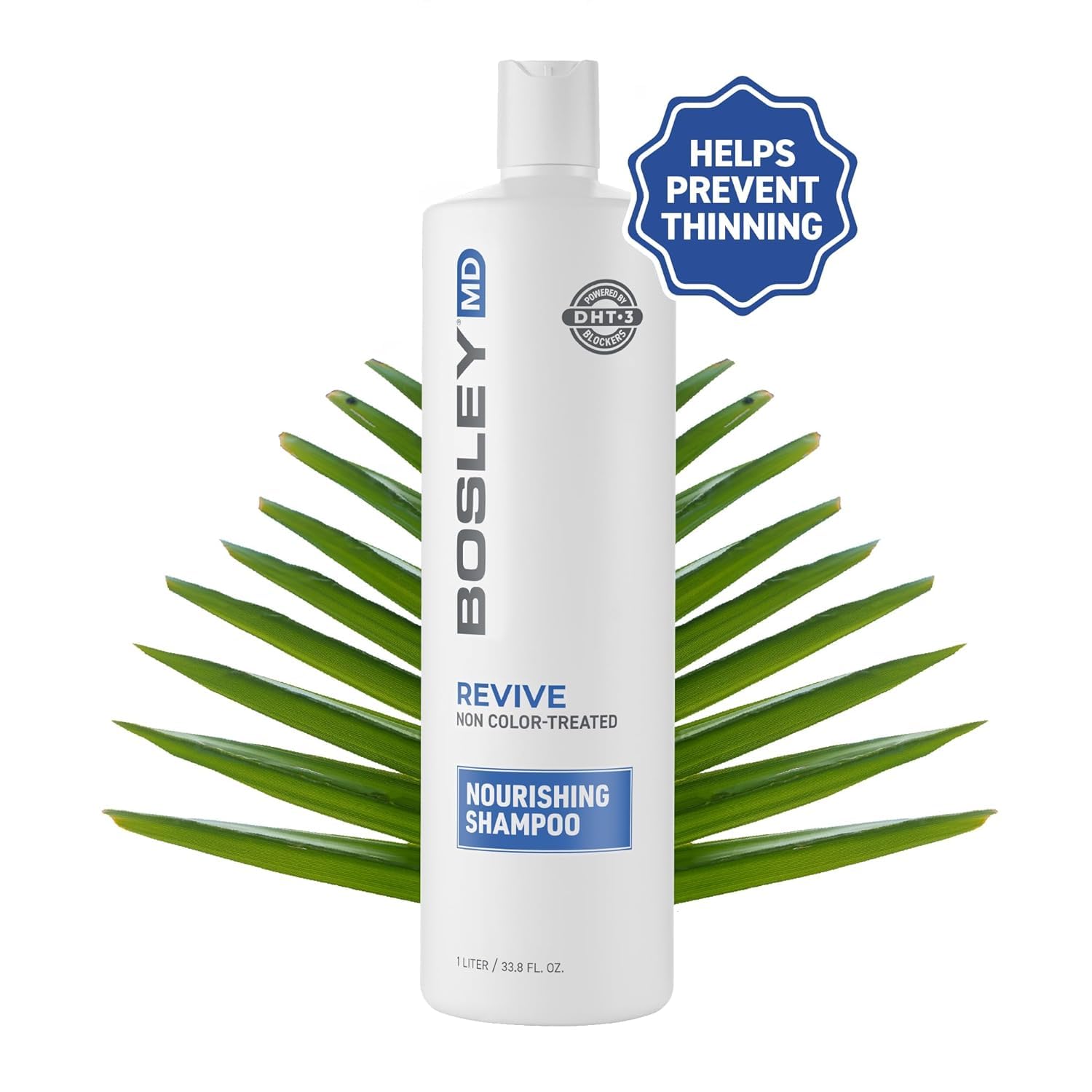 BosRevive foamy lather close-up demonstrates gentle cleansing ideal for thinning, non color-treated hair.