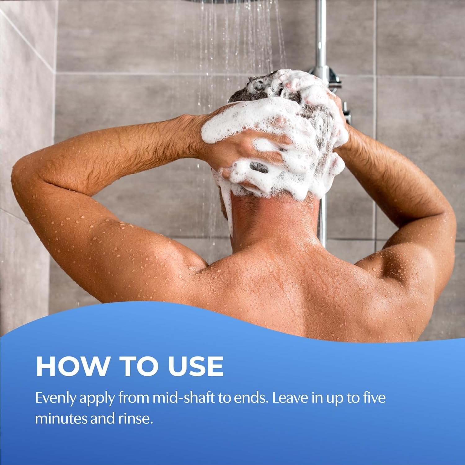 BosRevive ingredients biotin panthenol closeup indicating hair strengthening and shine