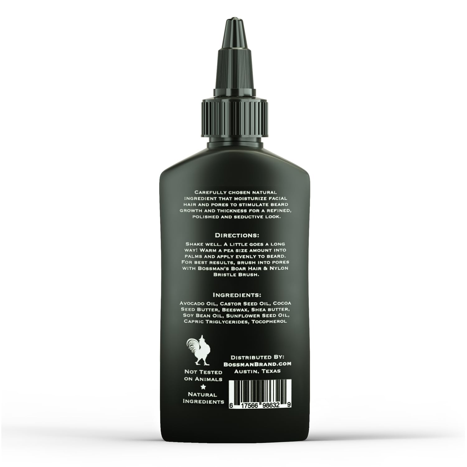 Bossman Jelly Beard Oil ready-to-use bottle for a conditioned beard.