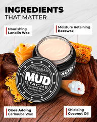 Bossman MUDstache application demonstrates easy, even distribution.