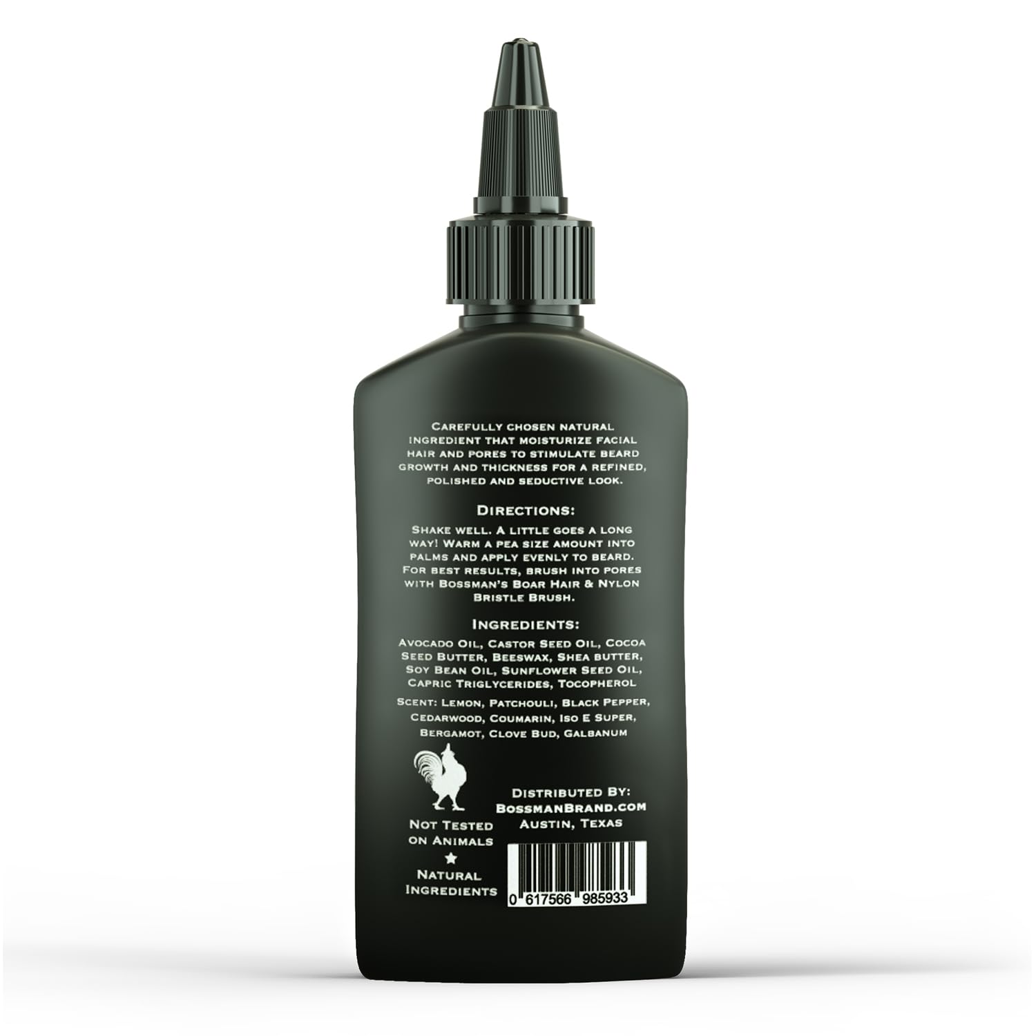 Bossman Royal Oud cedarwood scent evokes sophisticated grooming ritual.