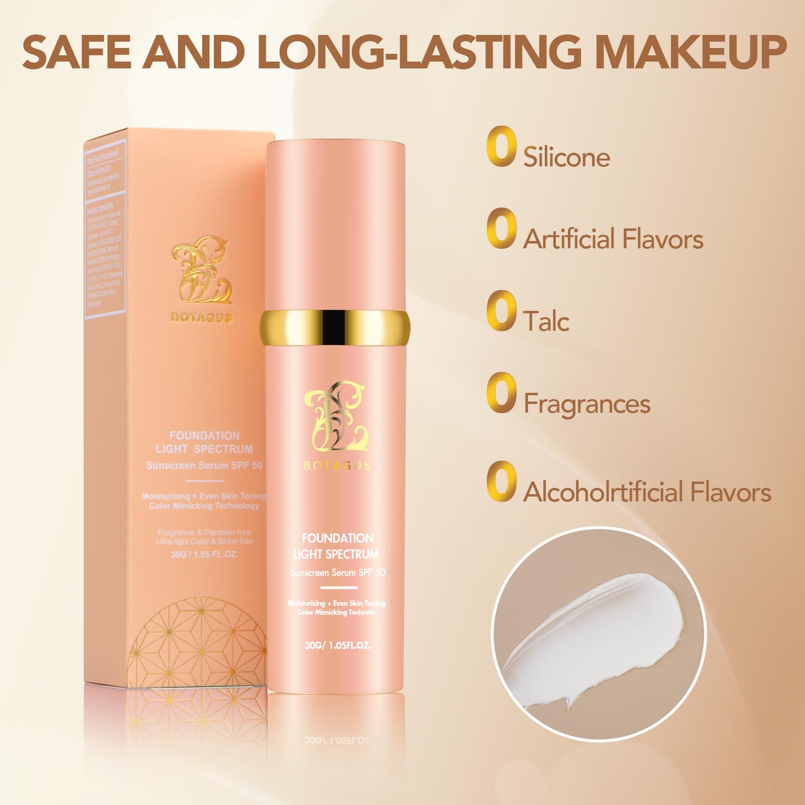 Botagus Match Foundation glow finish capturing radiant skin without heaviness