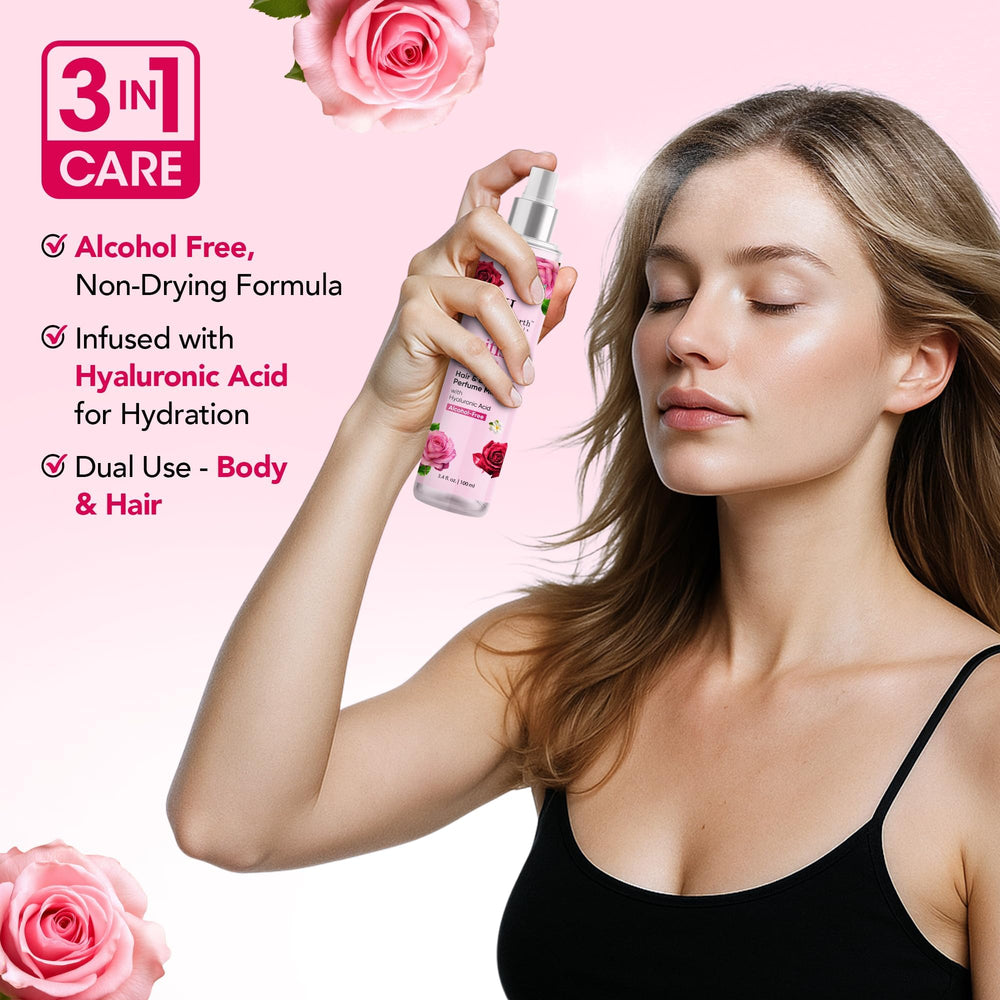 Botanic Hearth Alcohol-Free formula keeps skin and hair comfortable.
