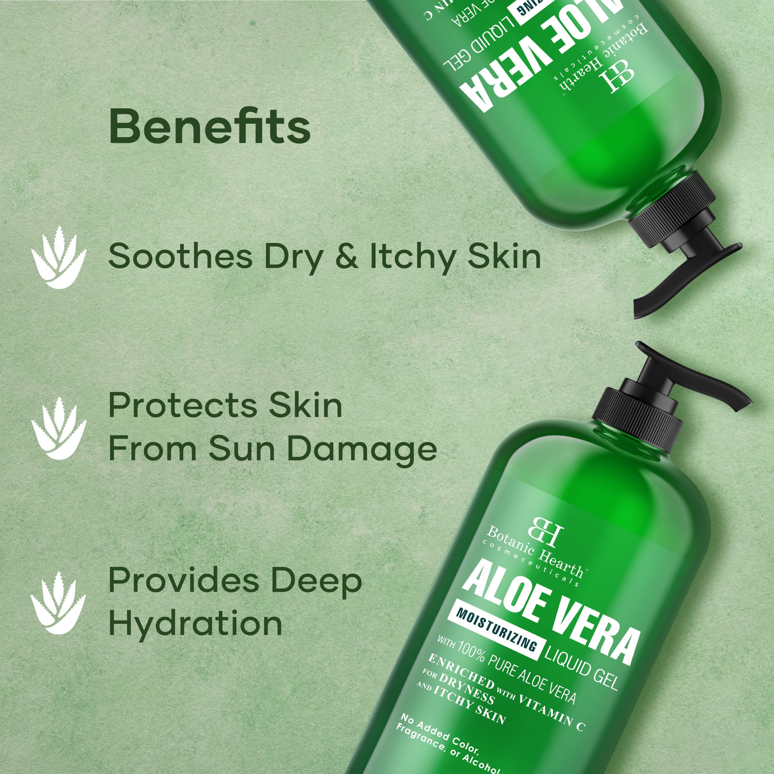 Botanic Hearth Aloe Vera Gel after-sun care for cooling relief