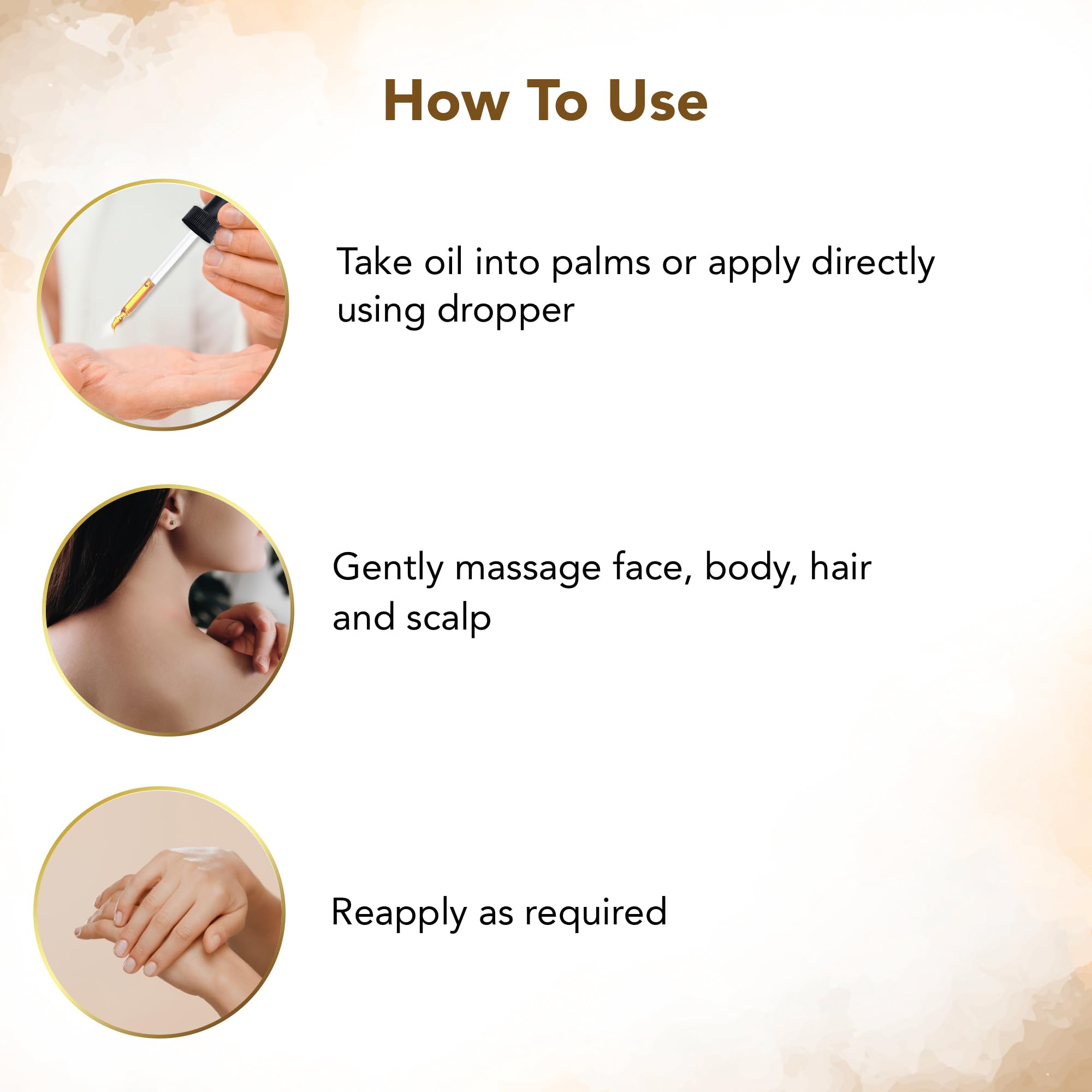Botanic Hearth Argan Hair Oil on wet hair application during styling.
