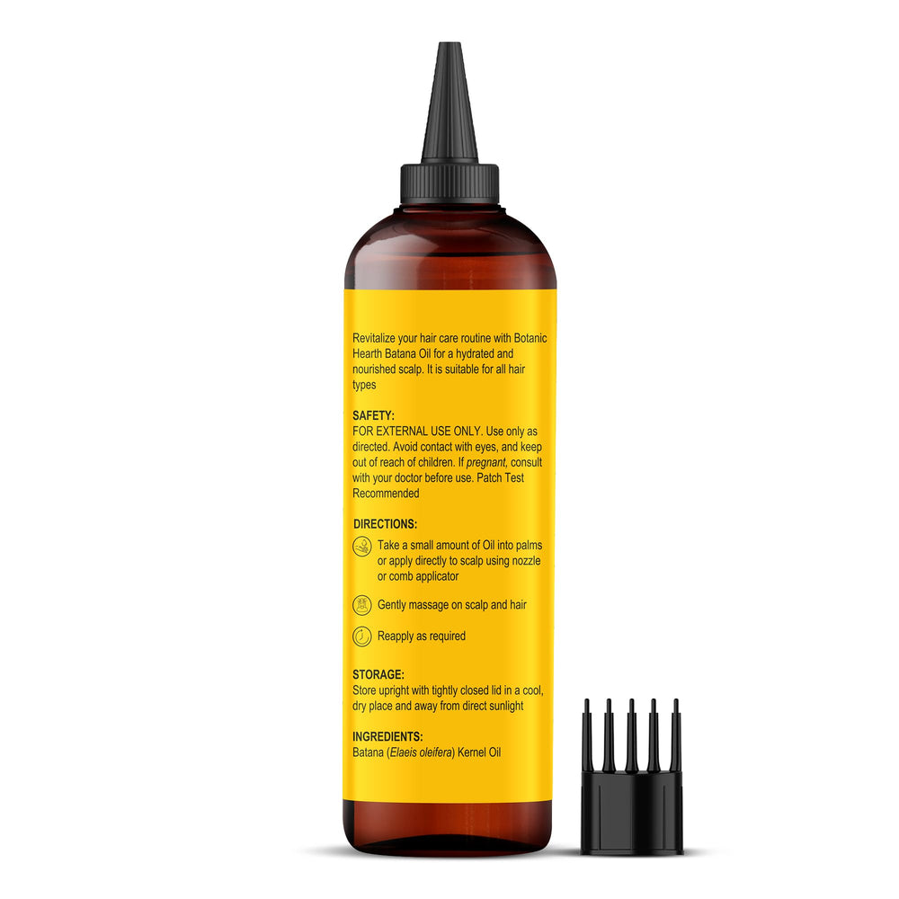 Botanic Hearth Batana Oil texture demonstrates fast absorption without greasy residue.