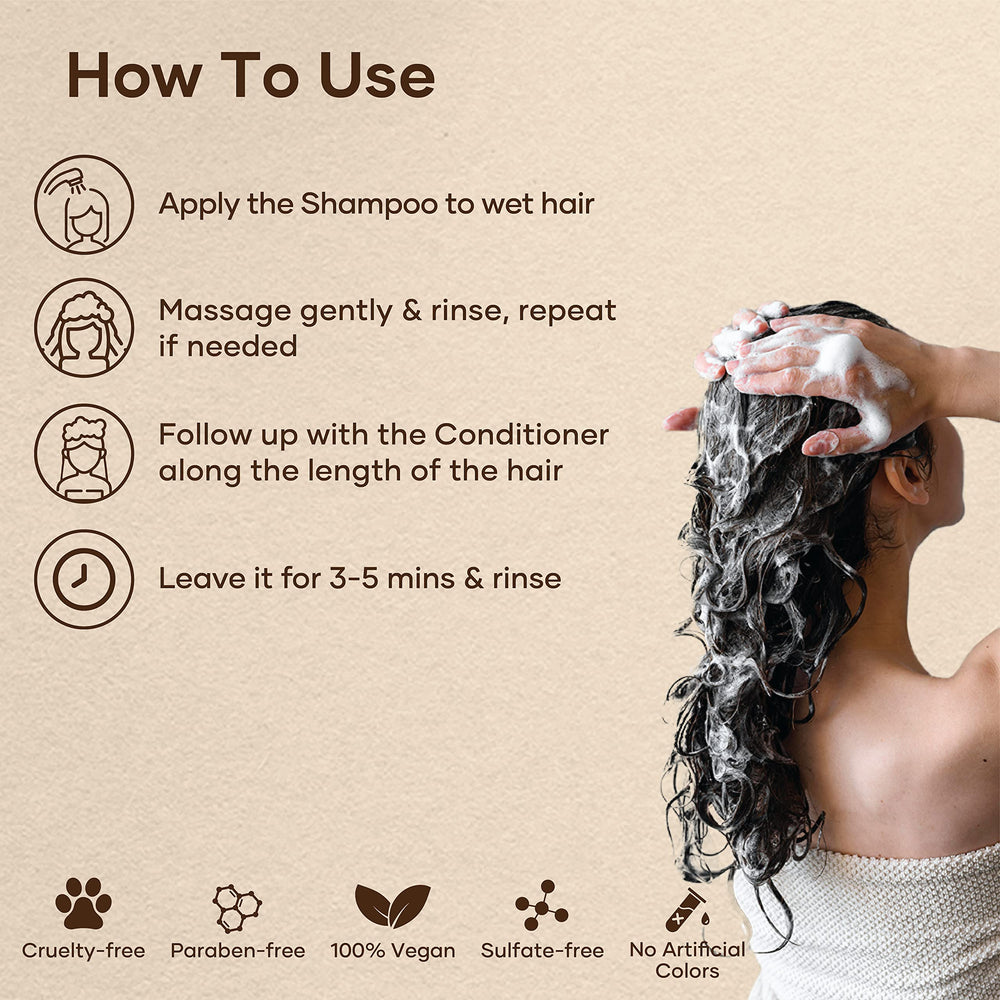 Botanic Hearth Biotin Shampoo all-hair-types bottle implies versatile cleanse for color-treated hair
