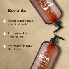 Botanic Hearth Biotin Shampoo argan-oil-drops image conveys deep hydration and frizz control