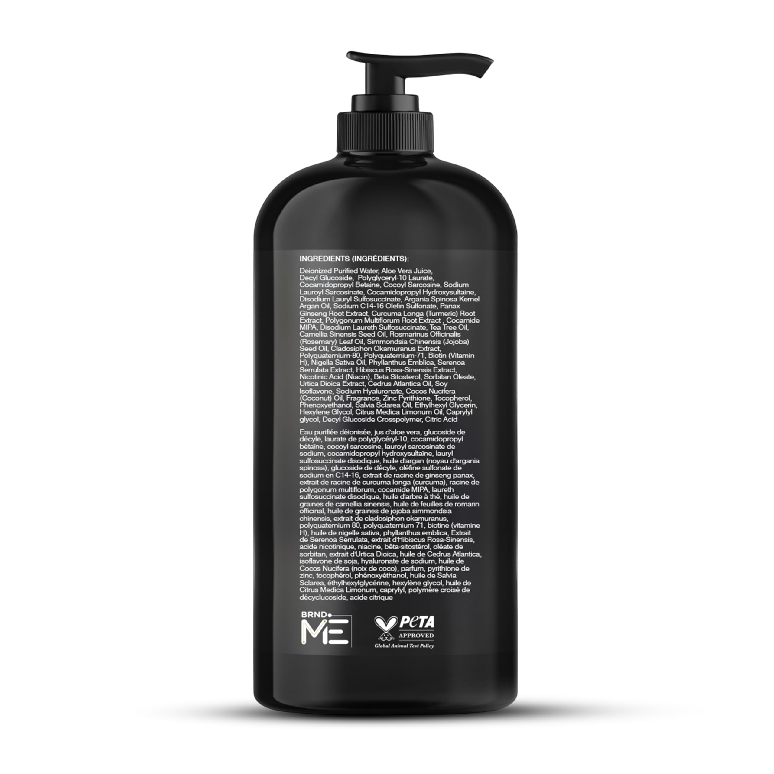 Botanic Hearth Biotin Shampoo thickening appearance closeup conveys fuller look