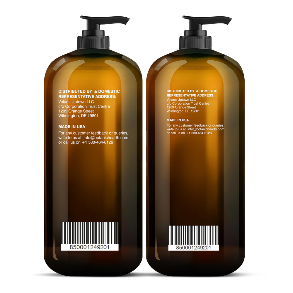 Botanic Hearth daily-use hair wash demonstrated for gentle cleansing
