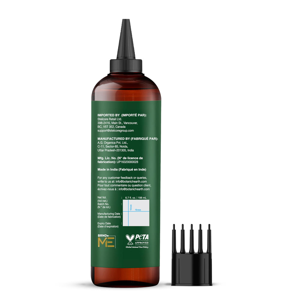 Botanic Hearth scalp care scene emphasizing balanced environment