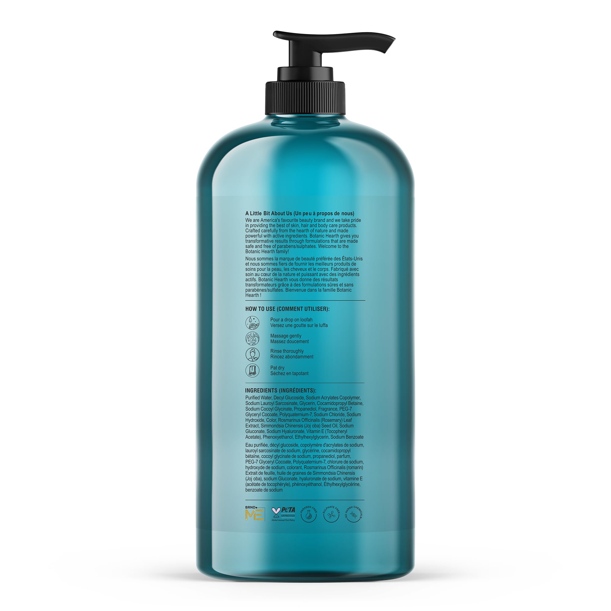 Botanic Hearth jojoba oil droplet image highlights acne-friendly hydration.