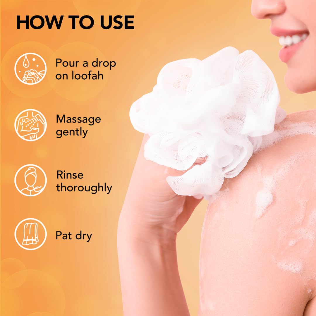 Botanic Hearth Mandarin Orange & Honey Body Wash close-up texture suggests creamy hydration