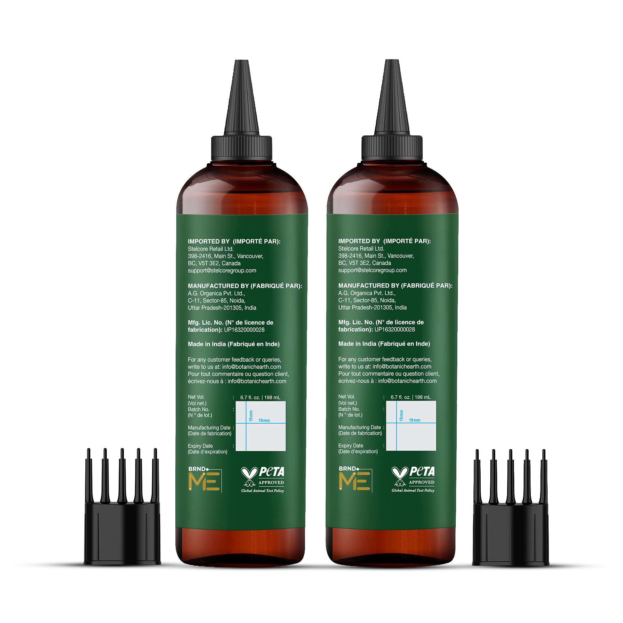 Botanic Hearth two-bottle value pack shown for ongoing hair care routines.