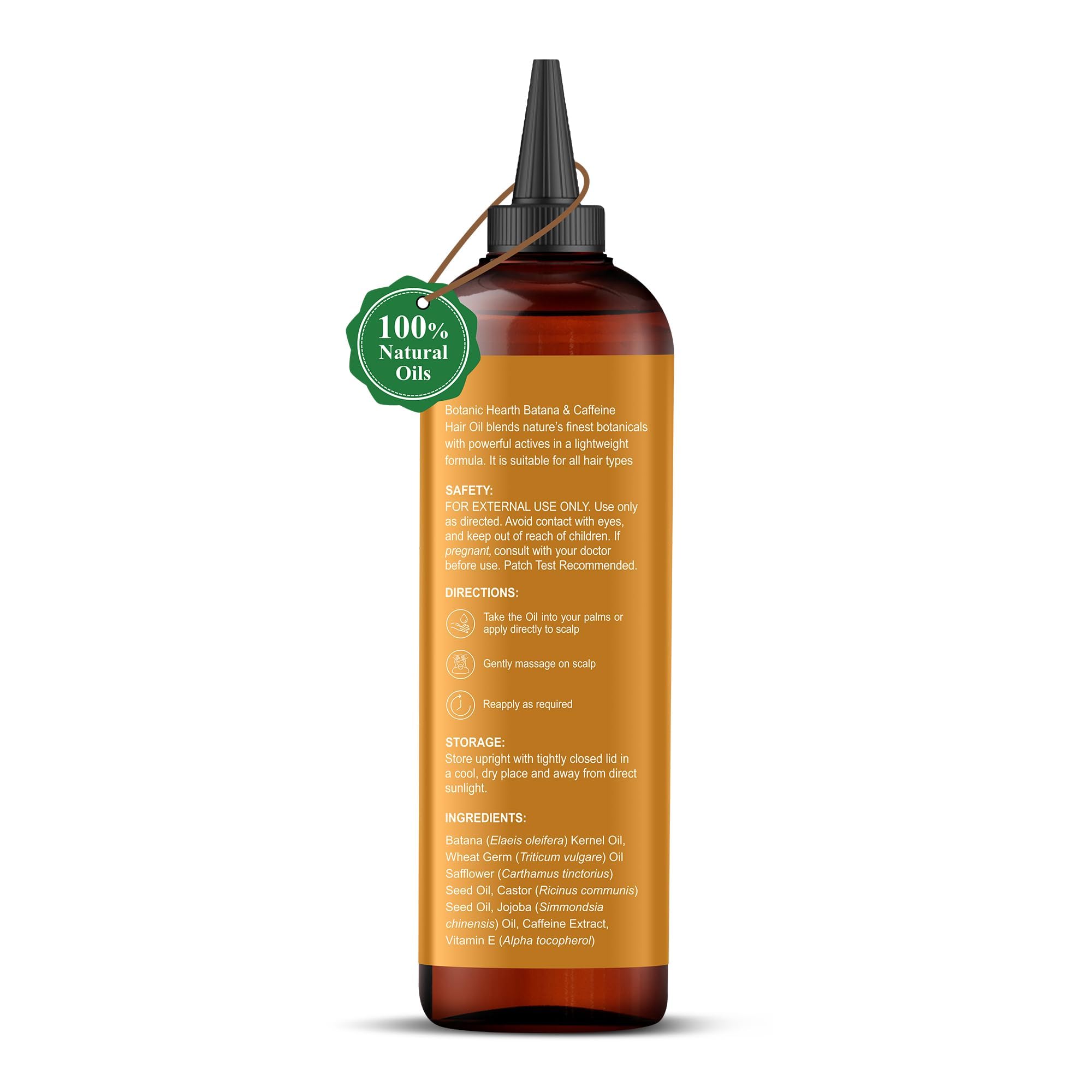 Botanic Hearth paraben-free-icons indicate a clean, sulfate-free formula suitable for daily use