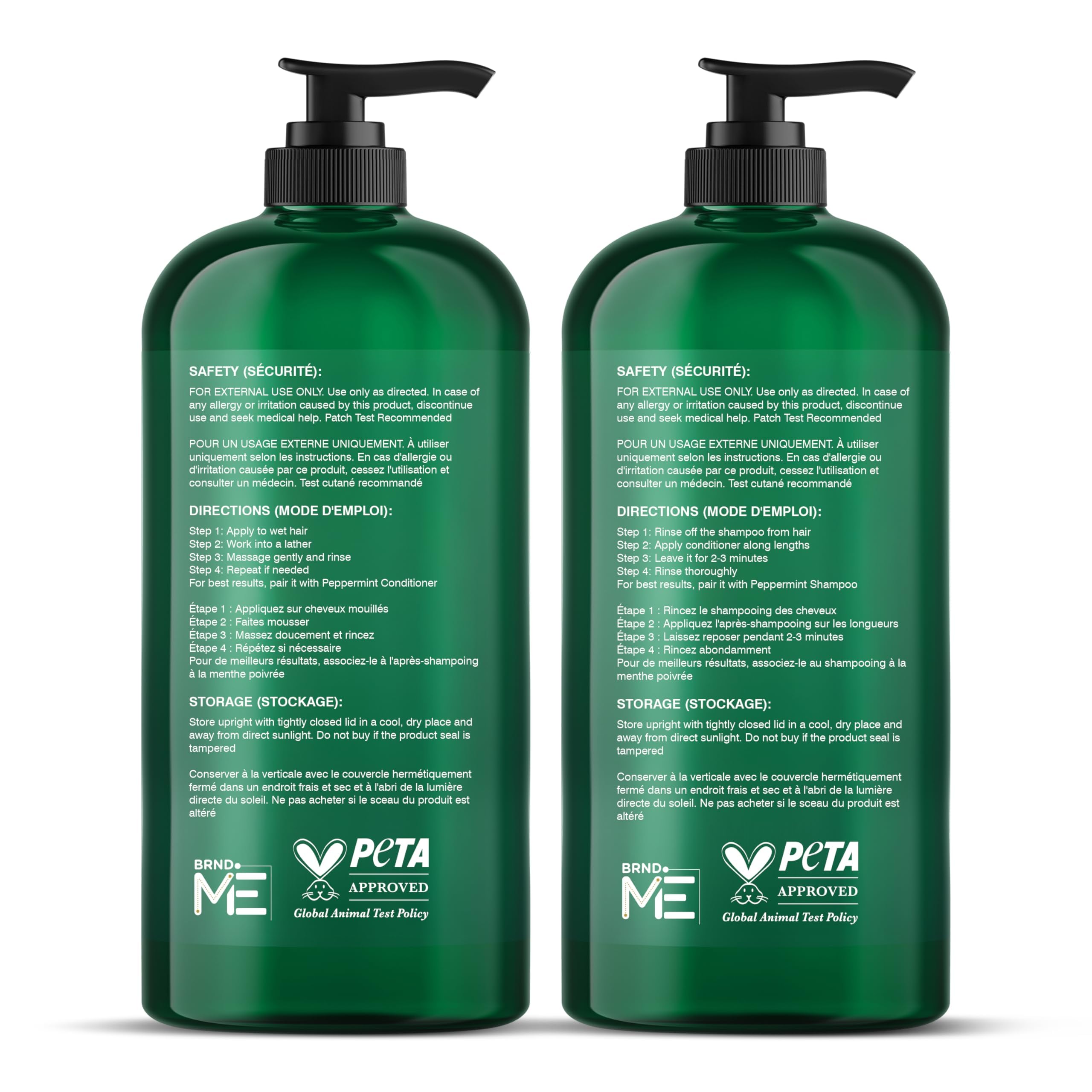 Botanic Hearth peppermint conditioner bottle provides smooth, nourished results for healthier-looking hair.