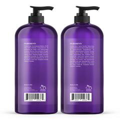 Botanic Hearth Purple Conditioner bottle provides deep moisturization and shine.