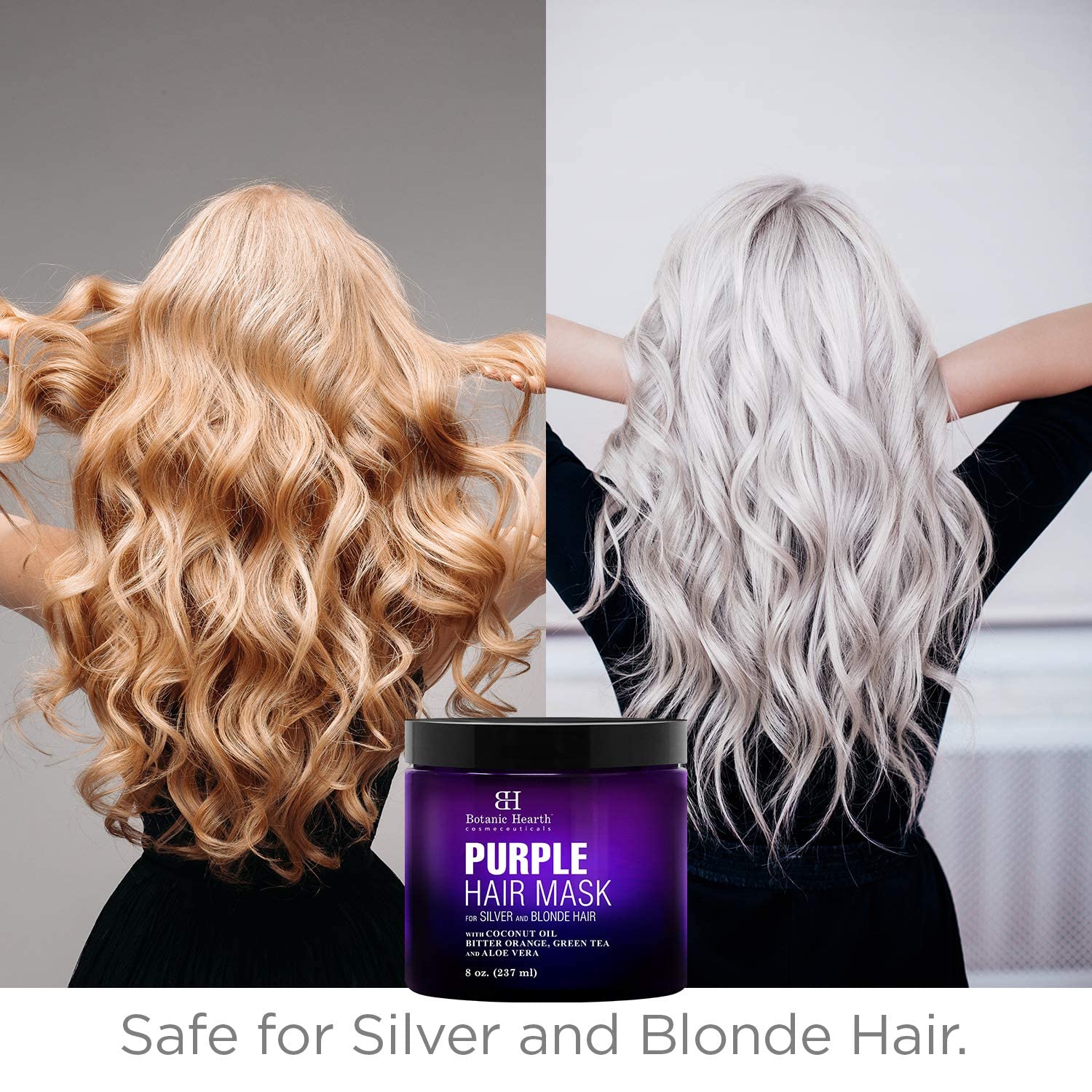 Botanic Hearth Purple Hair Mask lather softens and nourishes dry, treated hair
