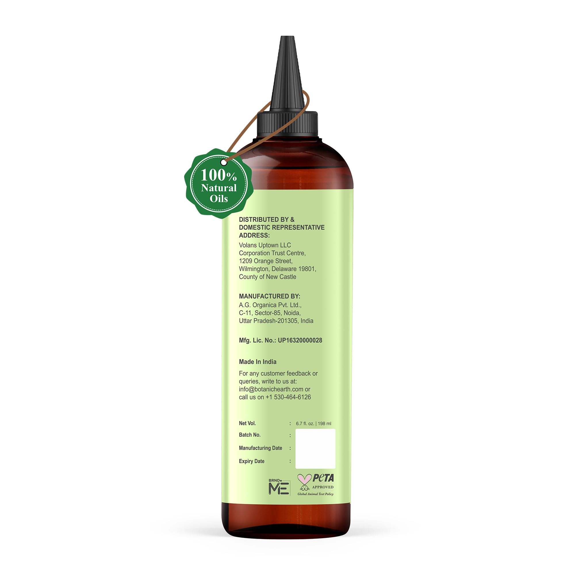 Botanic Hearth rosemary batana oil texture close-up shows rich nourishing oils.