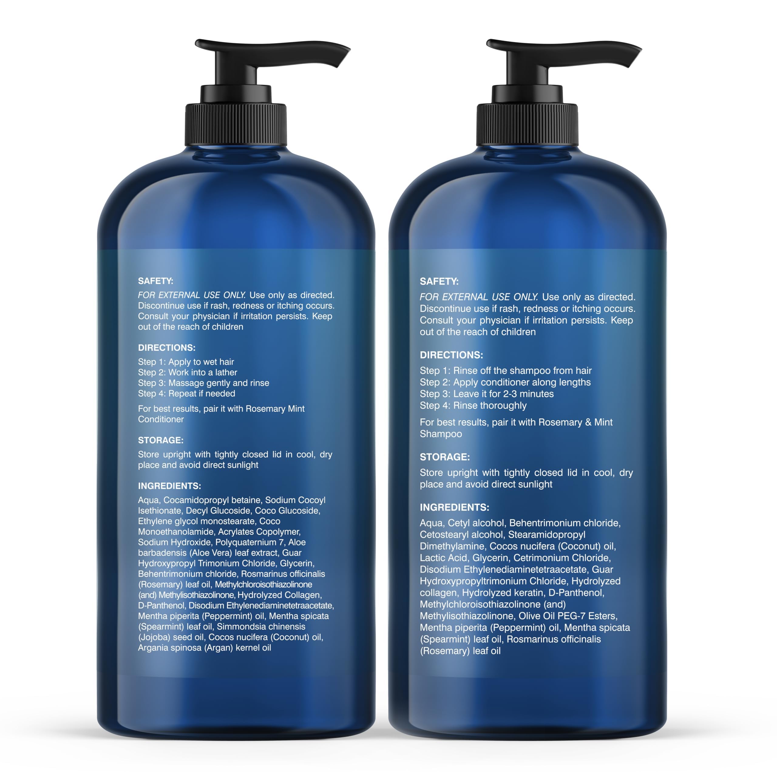 Botanic Hearth Rosemary Mint Conditioner tube demonstrates detangling and conditioning shine