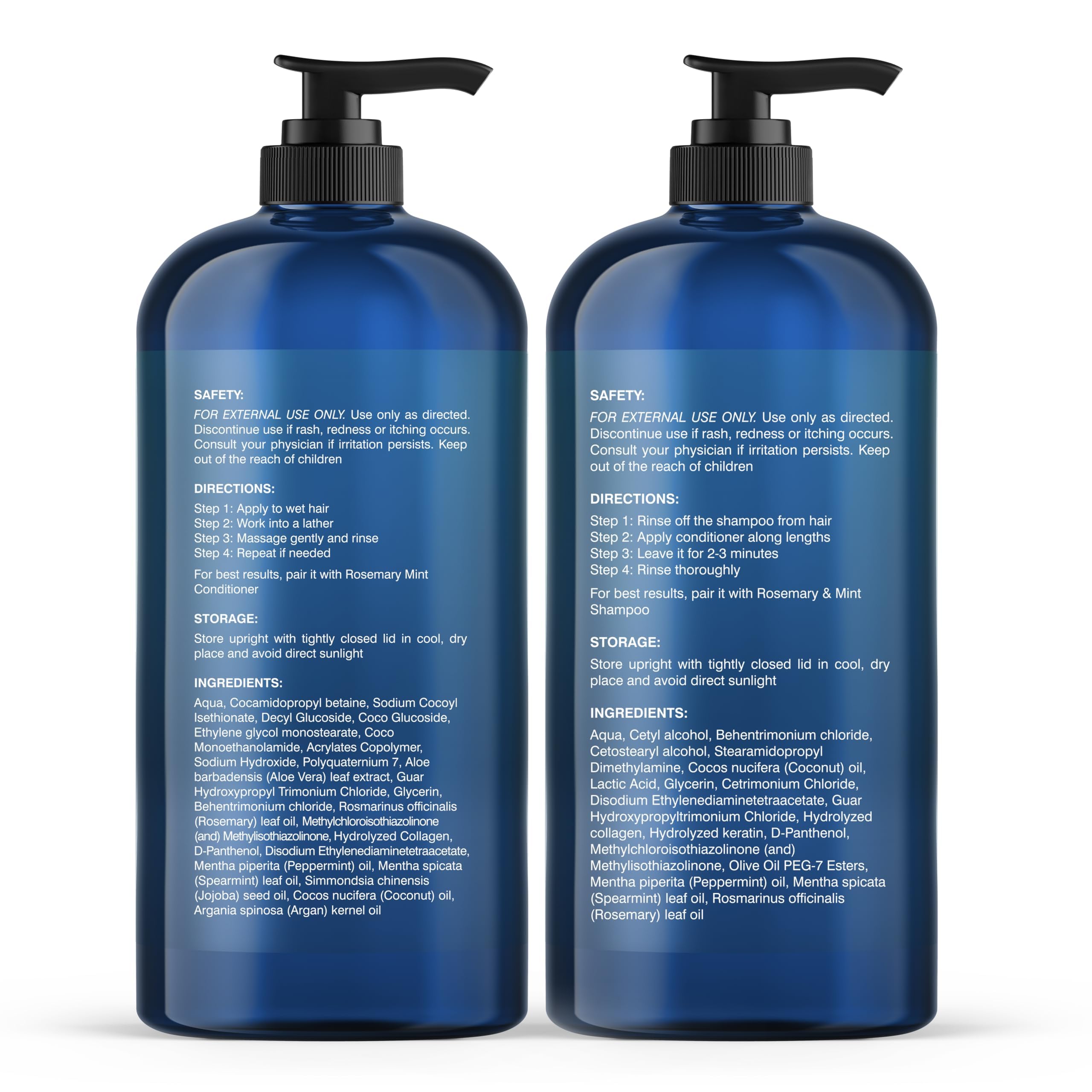 Botanic Hearth Rosemary Mint product in bathroom scene suggests daily scalp care routine