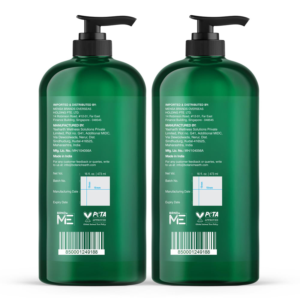 Botanic Hearth Tea Tree Body Wash USA-made badge signals quality and safety