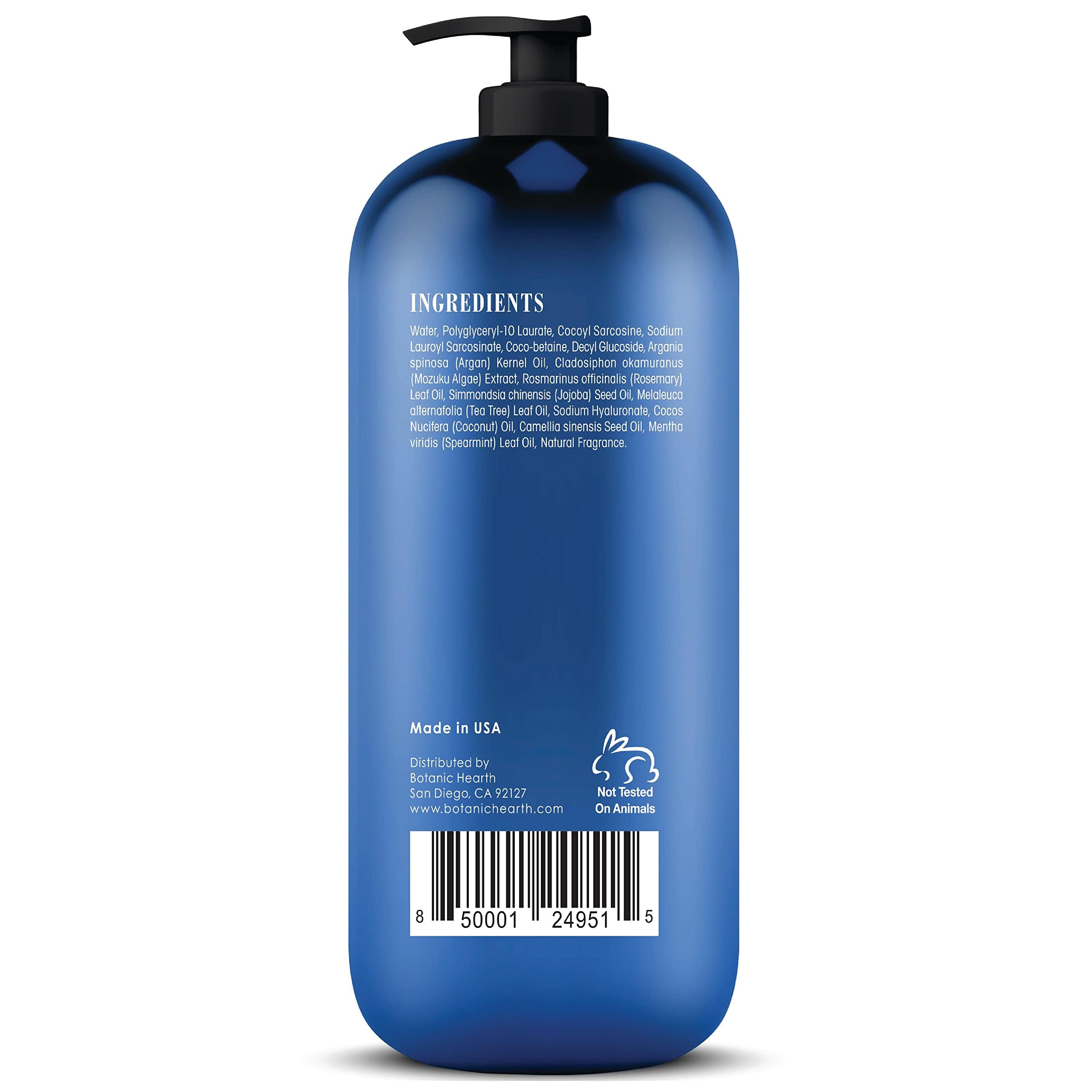 Botanic Hearth Tea Tree Face Wash pouring, delivering hydration effortlessly.