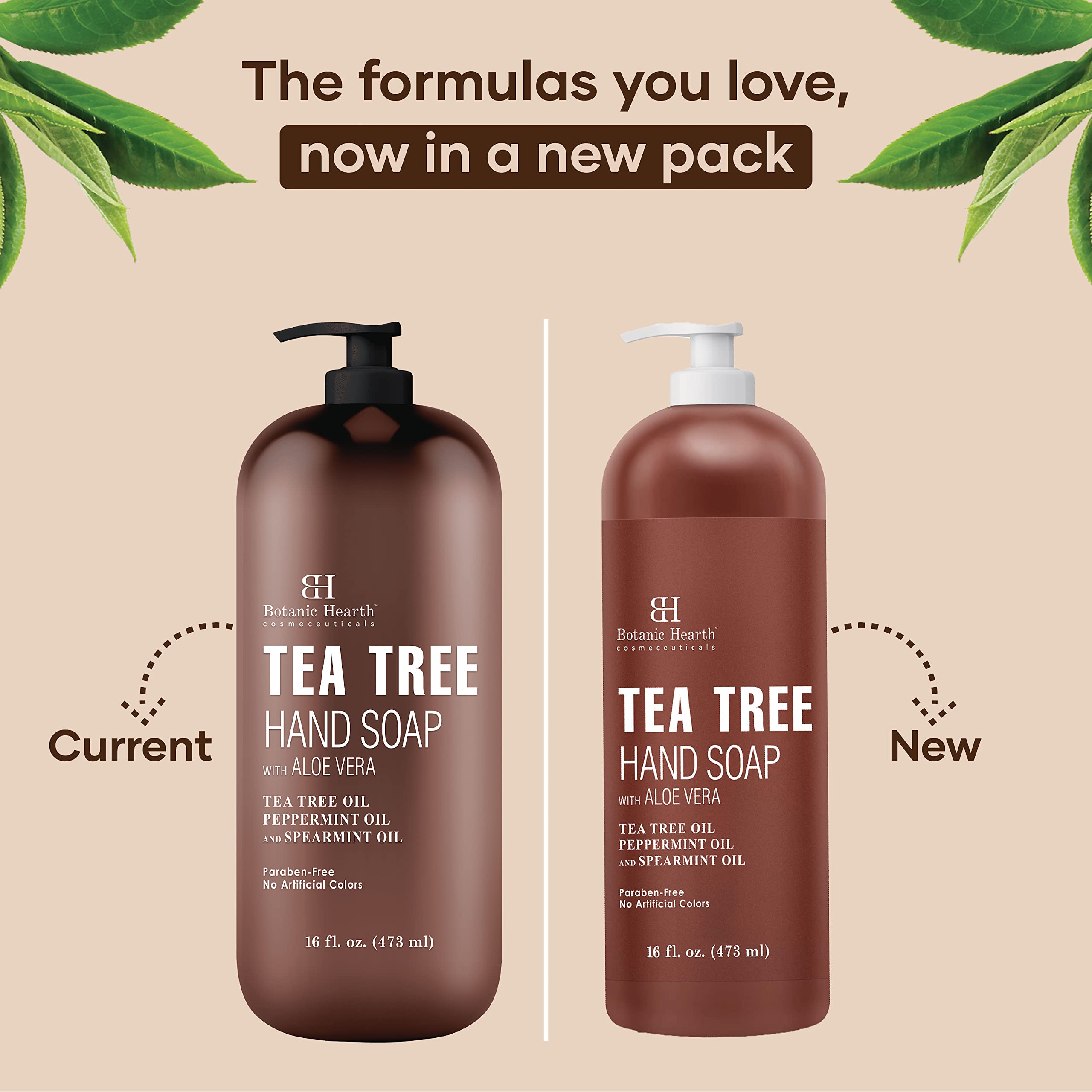 Botanic Hearth cruelty-free and USA-packaged hand soap.