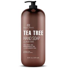 Botanic Hearth Tea Tree Hand Soap foam lather provides gentle cleansing with rich bubbles.