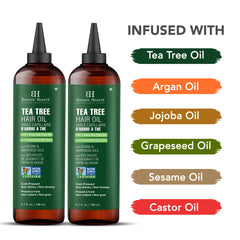 Botanic Hearth oil blend with jojoba and grapeseed for hydration.