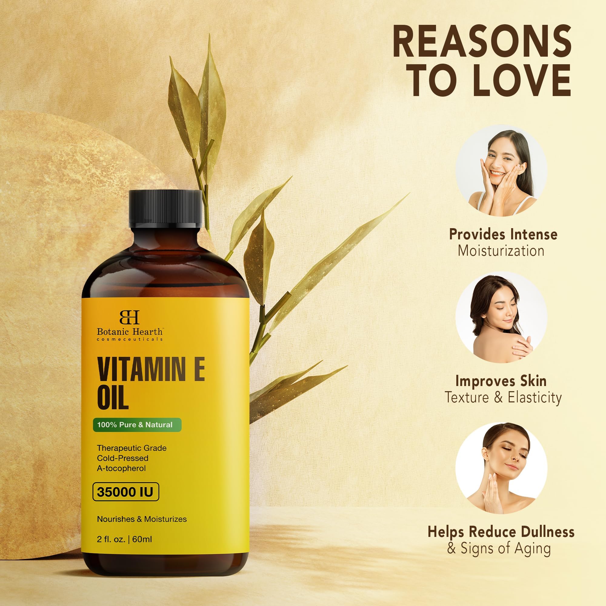 Botanic Hearth Vitamin E Oil for nail health and conditioning