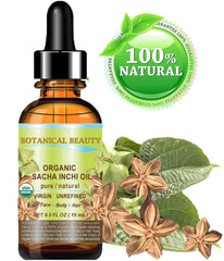 Botanical Beauty Sacha Inchi Oil face application demonstrates quick absorption.