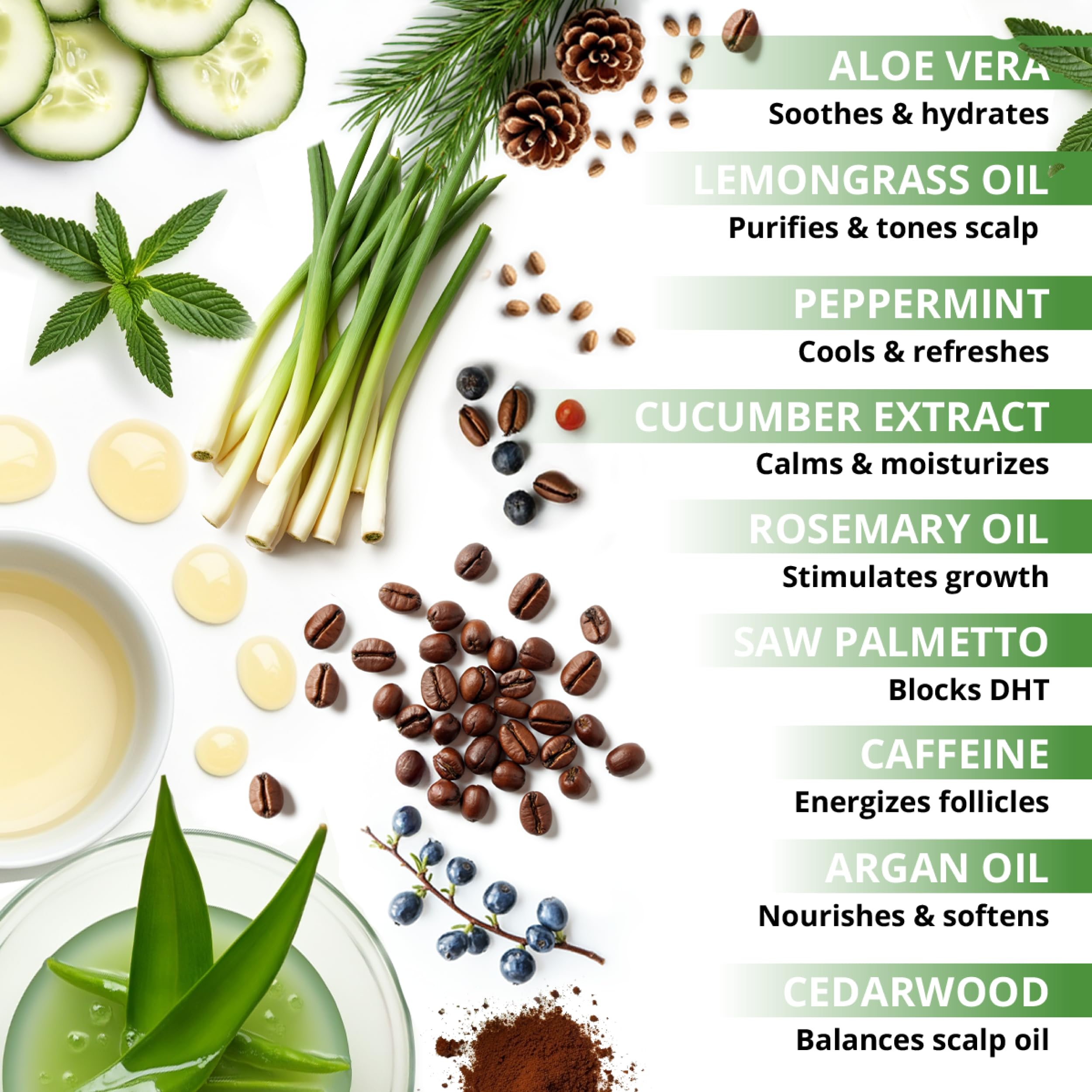 Botanical Green Care us-made-packaging emphasizes a USA-made formula and clean packaging.