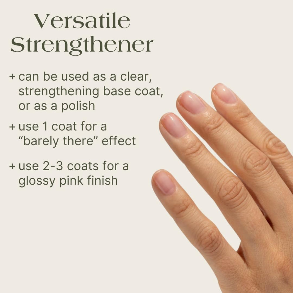 Botanist Nails The Remedy long-wear display suggests six days without chips.