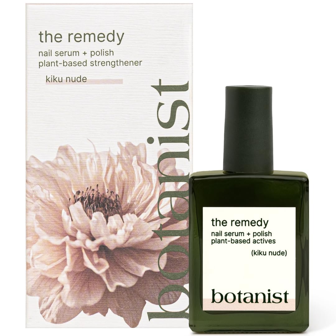 Botanist Nails The Remedy nude bottle shows sheer nude shade